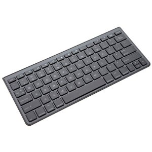 AmazonBasics Bluetooth Keyboard with Mini Travel Stand $25.76