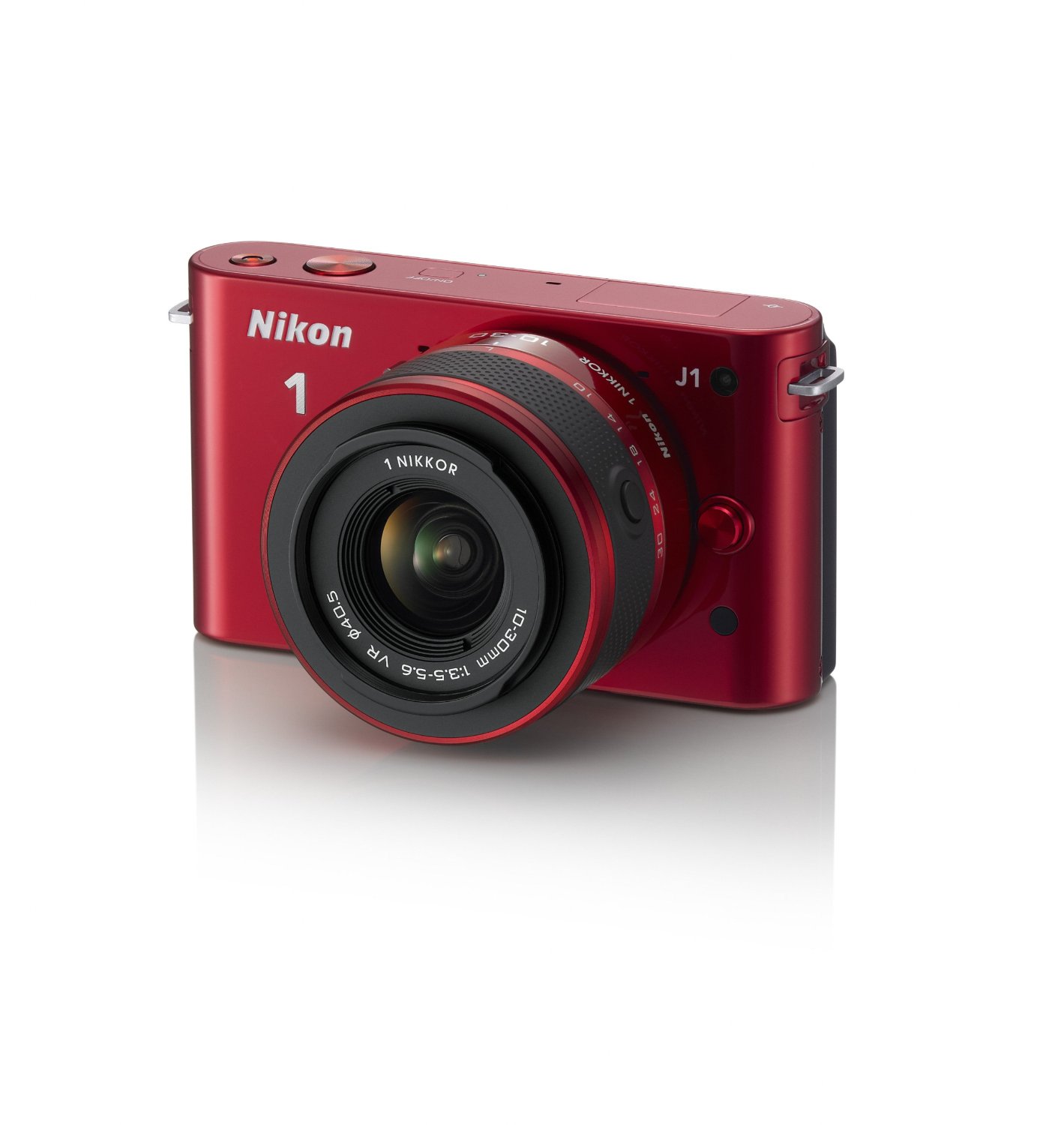 尼康 Nikon 1 J1 10.1 MP 高清微單數碼相機帶10-30mm VR 1 NIKKOR鏡頭套裝  $396.95