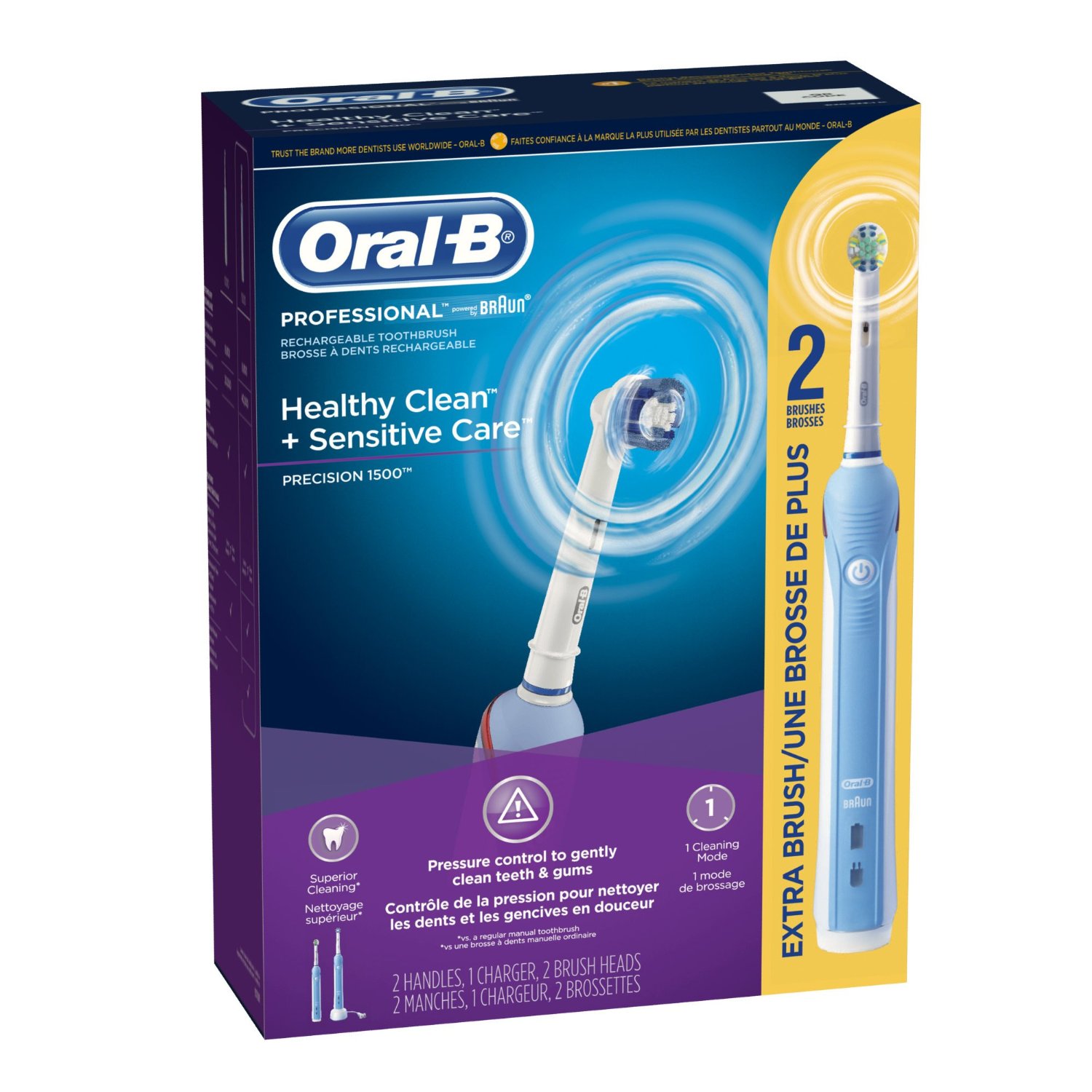 精选Oral-B电动牙刷可获$15厂商返利