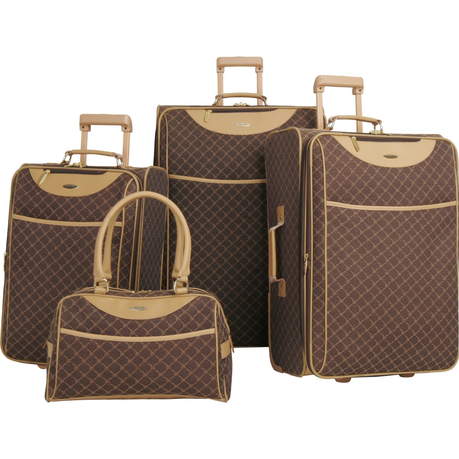 皮爾-卡丹 Pierre Cardin Luggage Pc Signature 經典款4件套行李箱 $155.74