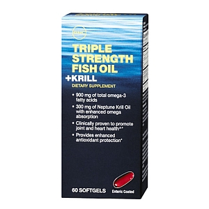 GNC Triple Strength Fish Oil plus Krill $9.99