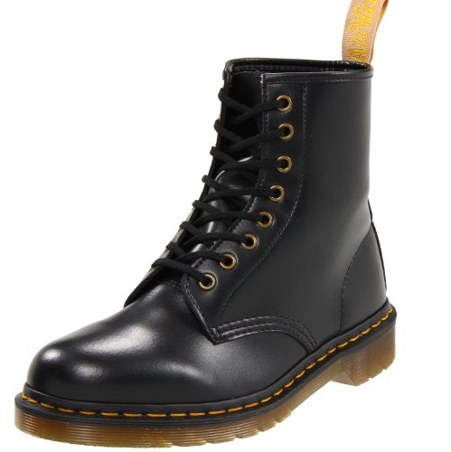 Dr. Martens Vegan 1460 Smooth Black Combat Boot , only$109.19, free ...