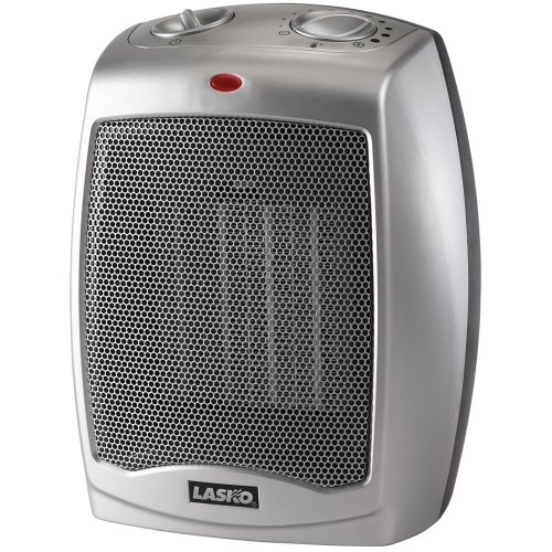 Lasko 754200 可调节式恒温陶瓷电暖器，原价$55.99，现点击coupon后仅售$26.76，免运费。