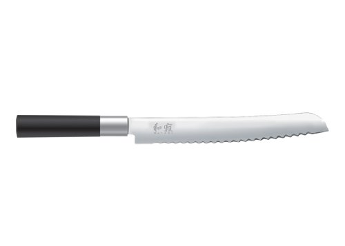 近期低价：日本制造Kai Wasabi 9英寸面包刀 黑色  原价$50.00  现特价只要$22.00(56% off) 