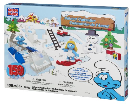 Mega Bloks 藍精靈積木玩具特價僅售$9.99 (60%折)