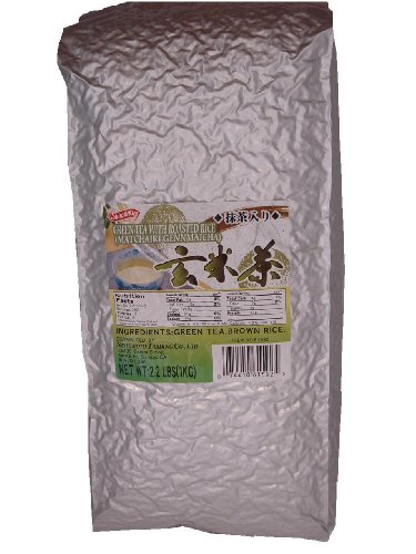 Shirakiku Green Tea with Roasted Rice, Matchairi , Genmaicha, 2.2-Pound Packages (Pack of 2)$28.12(43%)