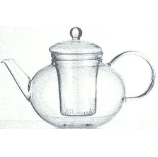 Sun's Tea (TM) 41oz Ultra Clear Heat Resistant Borosilicate Glass Teapot $19.99