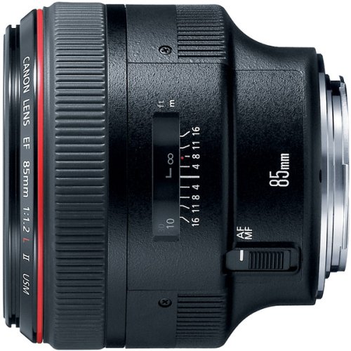 Canon EF 85mm f1.2L II USM Lens for Canon DSLR Cameras $1,799.00免运费