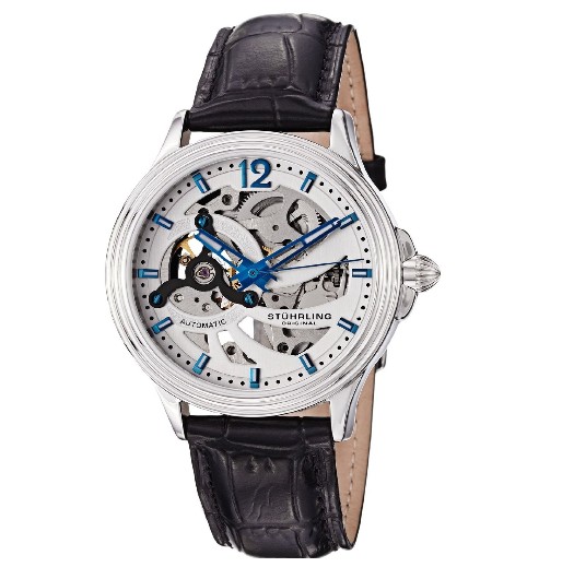 Stuhrling Original男款經典全自動腕錶 現打折81%僅售$95.80免運費