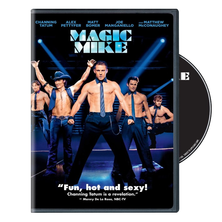 Magic Mike《魔力麥克》DVD+數碼版 現打折72%僅售$8.00