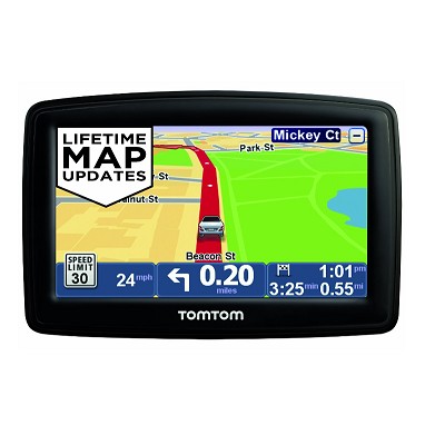 TomTom START 55M 5英寸GPS车载导航系统+终生地图更新&道路援助 $99.95免运费
