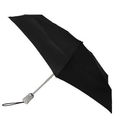 实用推荐！Totes经典款全自动雨伞Basic Automatic Umbrella 黑色 $13.99(22%off)