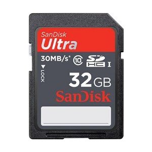 大降，速搶！SanDisk Ultra 32GB SDHC UHS-I 30MB/s 快閃記憶體卡 $19.99