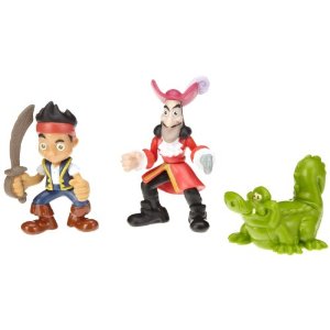 费雪 Fisher-Price Disney's Jake and The Never Land Pirates 海盗造型玩偶儿童玩具 $5.79