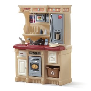 Step2 Lifestyle Custom Kitchen, Black and Red  $39.99