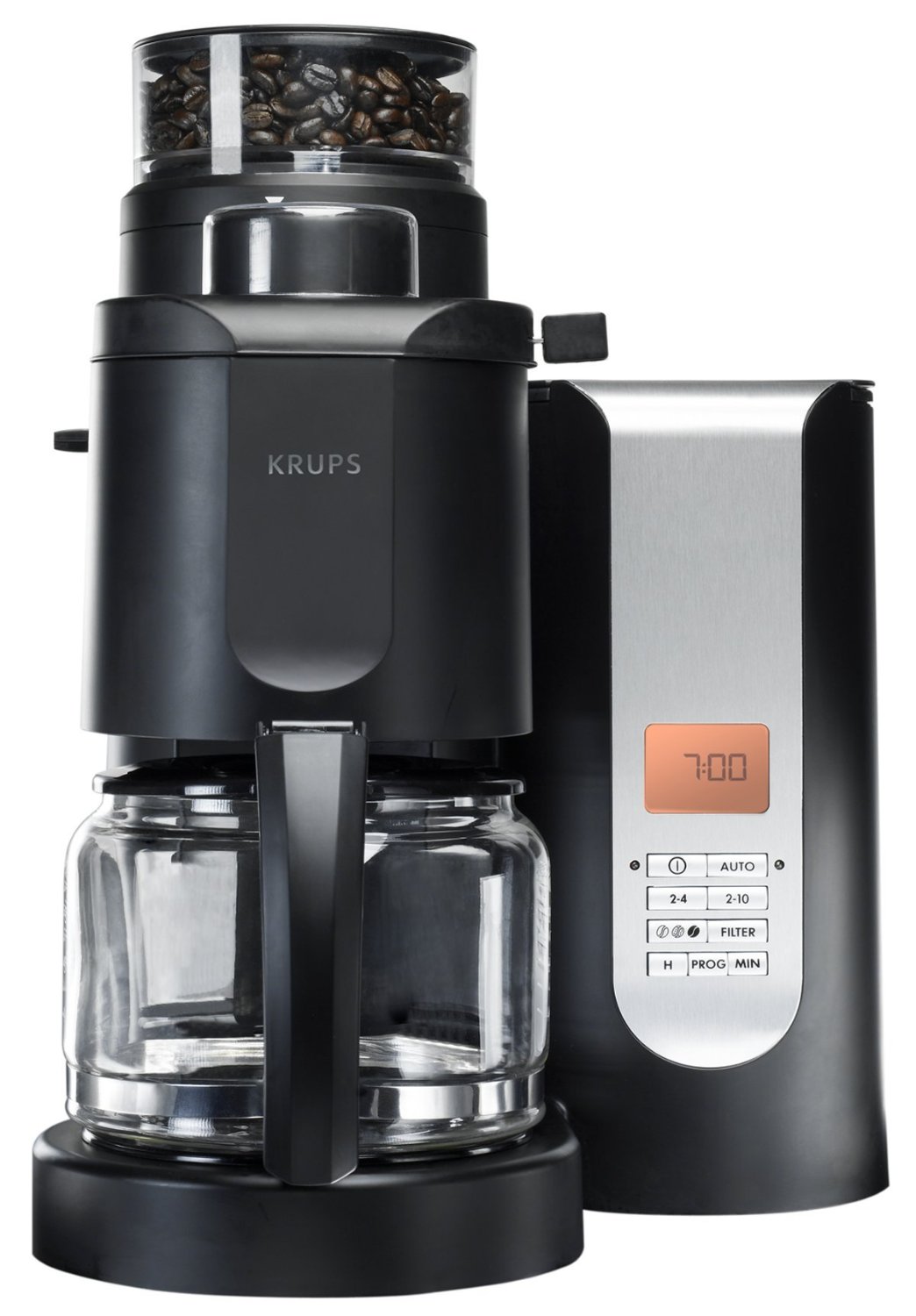 KRUPS KM7000 10-Cup Grind and Brew Coffee Maker   $106.46