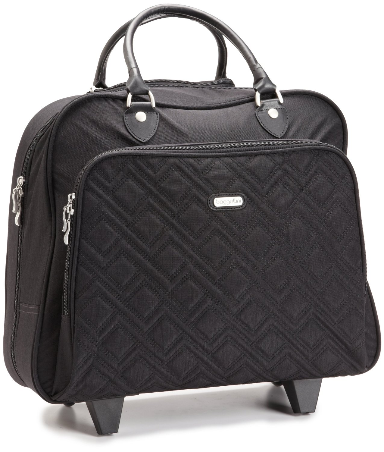 Baggallini Luggage Zig Zag Quilted Rolling Tote Bag Exclusive  $69.99