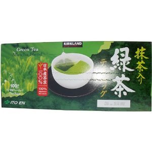 Kirkland Signature Ito En Matcha Blend (Green Tea), 100% Japanese Green Tea Leaves, 100 Tea Bags $19.59