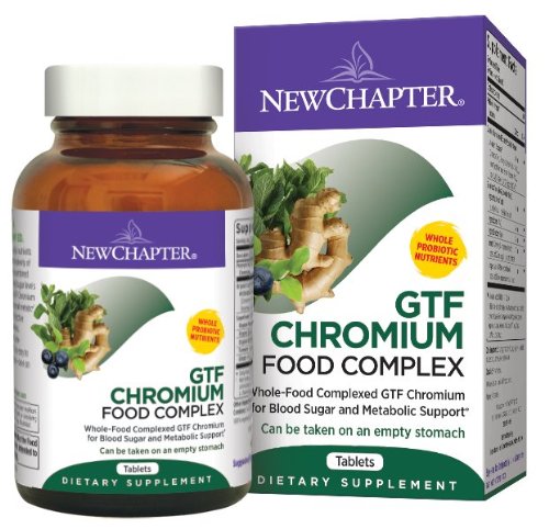 New Chapter GTF Chromium Food Complex, 60 Tablets $12.28 FREE Shipping
