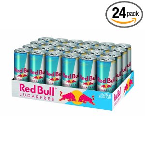 Red Bull Energy Drink, Sugarfree, 8.4 Ounce Can (Pack of 24) $27.79 Free shipping