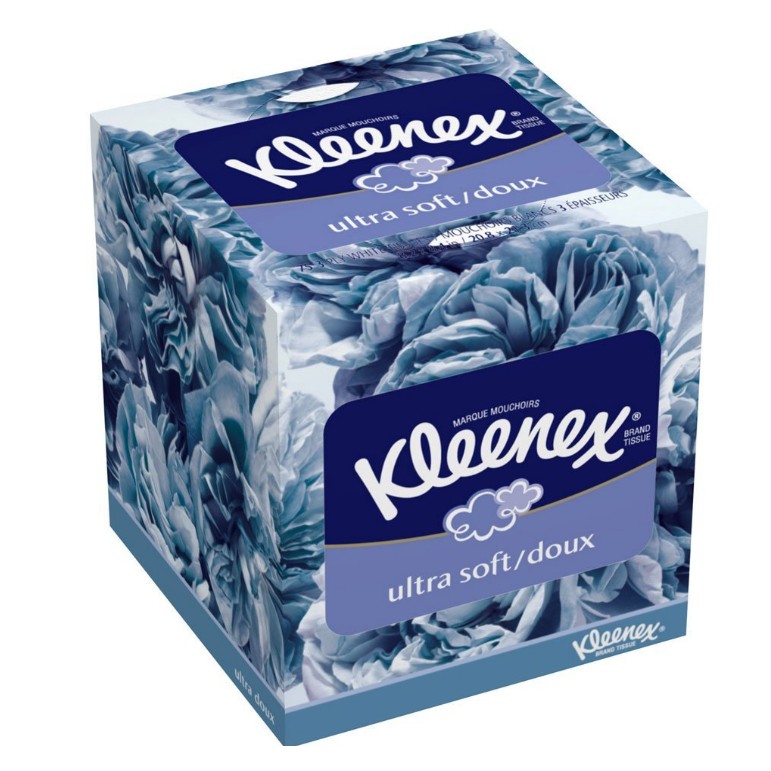 Kleenex 小盒装面巾纸（75抽x27盒）$32.00免运费