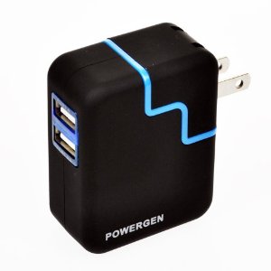 PowerGen Dual USB 3.1A 15w Travel Wall Charger  $14.99