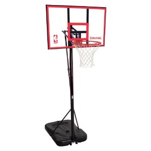 Spalding 72351 Portable Basketball System with 44-Inch Polycarbonate Backboard $154.99+free shipping