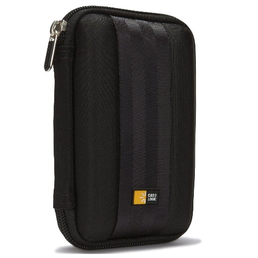 Case Logic QHDC-101 Portable EVA Hard Drive Case - Black $8.93