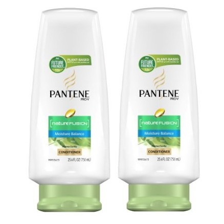快搶啊！Pantene潘婷Pro-V NatureFusio補水均衡護髮素25.4oz（2瓶） $2.54