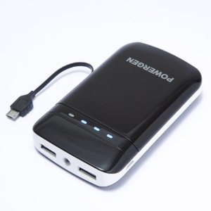 PowerGen PGMPP9000 External Battery Pack High Capacity 9000mAh Power Bank Charger Dual USB output $29.99
