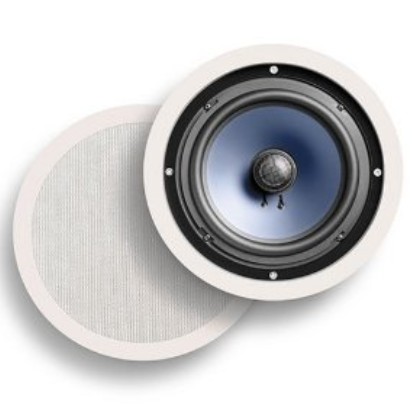 Polk Audio RC80i 2-Way In-Ceiling Speakers (Pair, White) $99.99+free shipping