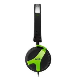 又降！AKG K 518 LE 限量版可折叠式耳机(绿色) $41.43免运费