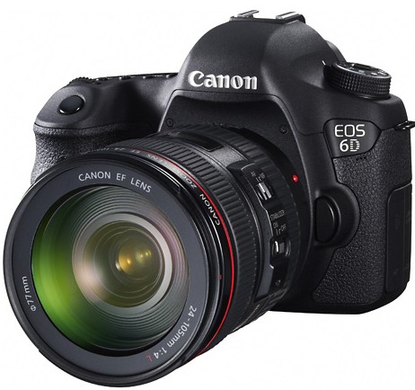 Canon EOS 6D 20.2 MP CMOS Digital SLR Camera with 3.0-Inch LCD and EF24-105mm IS Lens Kit $1999+free shipping