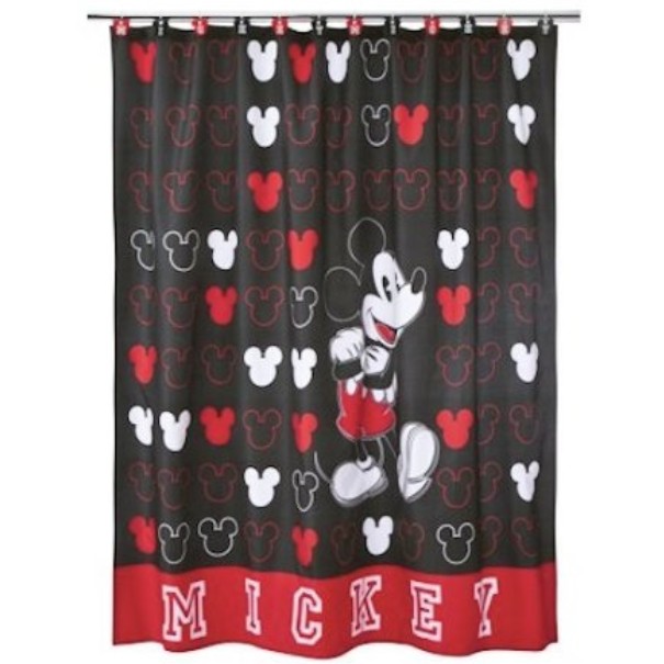 Disney Mickey Classic Cool Shower Curtain $9.98