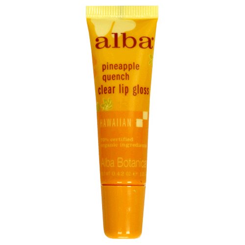 Alba Botanica Lip Gloss, Pineapple Quench, .42-Ounce Tube (Pack of 4) $4.99