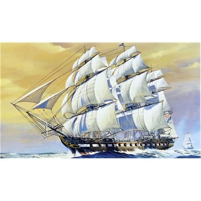 Revell 1:196 “美国宪法号”帆船模型 特价仅售$22.81