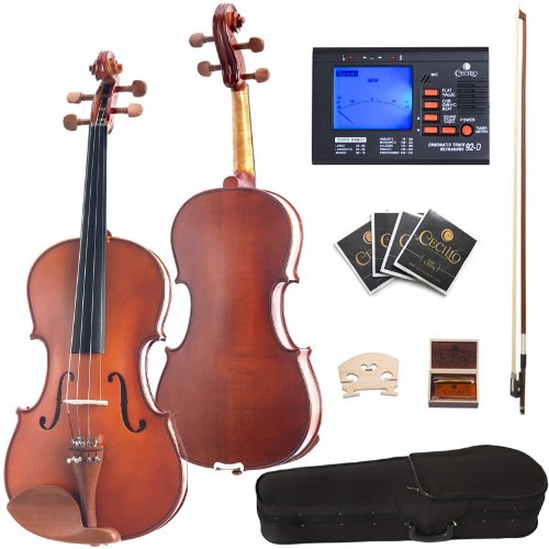 Cecilio CVA-400 12-Inch Rosewood Fitted Solid Wood Viola $59.59(83%)