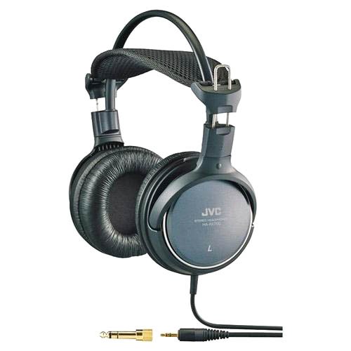JVC 傑偉世 HARX700 全罩頭戴式耳機 黑色 特價僅售$33.24 (45% off)
