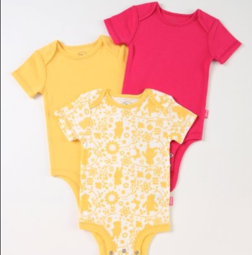  Disney Infant Cuddly Bodysuit 3-packs @ amazon.com