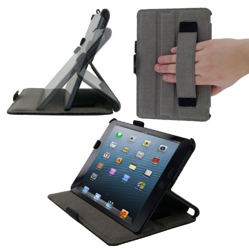 rooCASE Slim-Fit Folio Case Cover with Multi Adjustable Viewing Angles for Apple iPad Mini 7.9-Inch Tablet - New Version (Sleep / Wake Smart Cover Feature) $7.92 (80%)