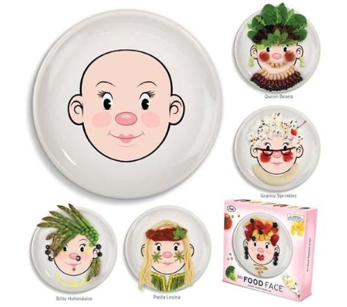 Fred & Friends Ms Food Face Plate $10.49   (75%)
