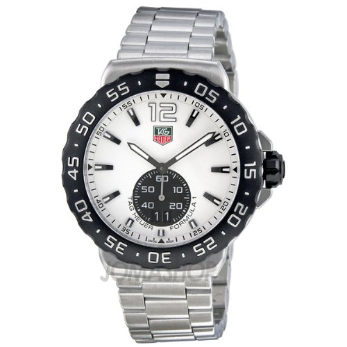 TAG Heuer Men's WAU1111.BA0858 Formula 1 White Dial Stainless Steel Watch $829.00(36%off) + Free Shipping