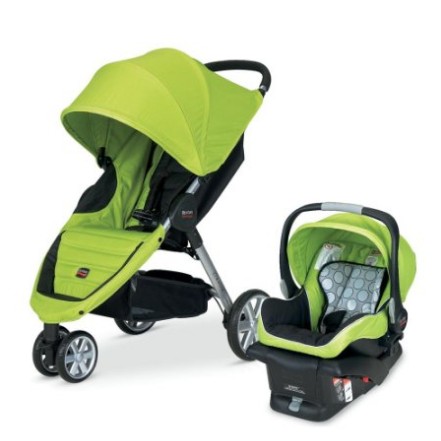 Britax B-Safe婴幼儿车载安全座椅+B-Agile童车旅行套装组合 $299.99免运费