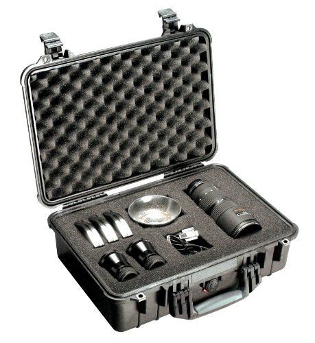 Pelican 1150-000-110 1150 Case with Foam Small DSLR Camera Case (Black)   $31.89（30%off）+free shipping
