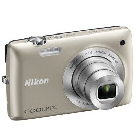 Nikon COOLPIX S4300 16 MP Digital Camera with 6x Zoom NIKKOR Glass Lens and 3-inch Touchscreen LCD (Silver) $68.24+free shipping