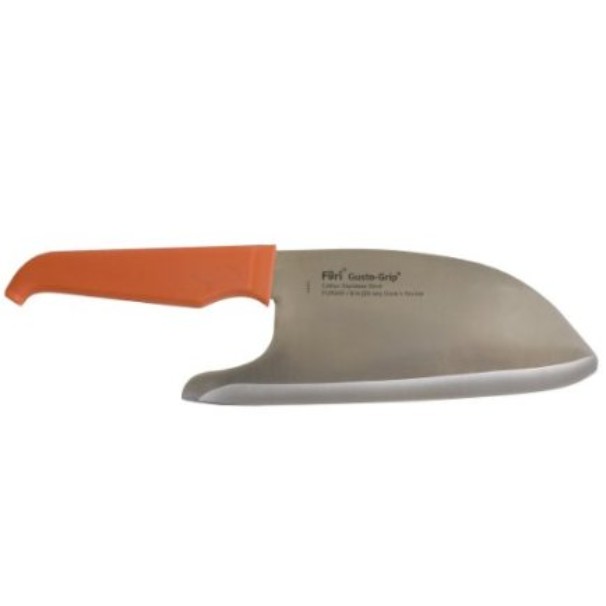 Furi Rachael Ray Gusto-Grip 8-Inch Forged Chef's Rocker Knife- Orange $14.29