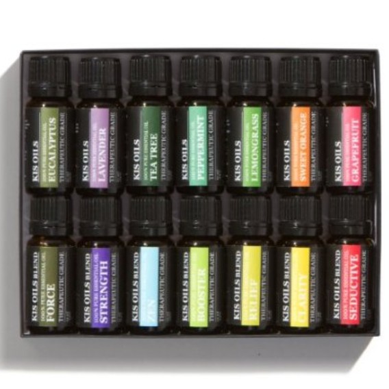 Aromatherapy Kite 100% Pure Therapeutic Grade Sampler Set Essential Oil Gift Set (Top 14 Mixed) $42.85+free shipping