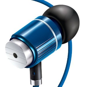 GOgroove AudiOHM BPM High Fidelity Noise Isolating Ergonomic Earbuds with Custom Fit Silicone Gels & Carrying Case - Royal Blue $9.99