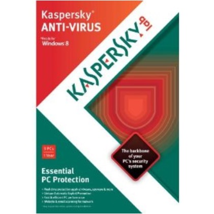 Kaspersky 卡巴斯基 反病毒軟體2013（3用戶版）$14.99