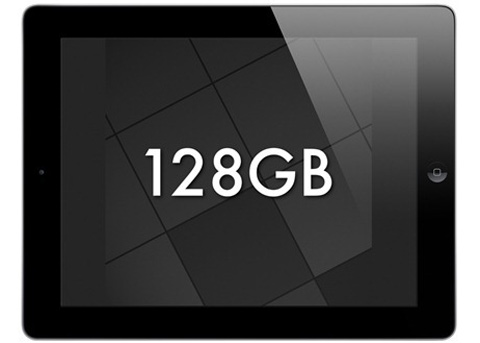 FYI: iPad 4 128GB现已开售！